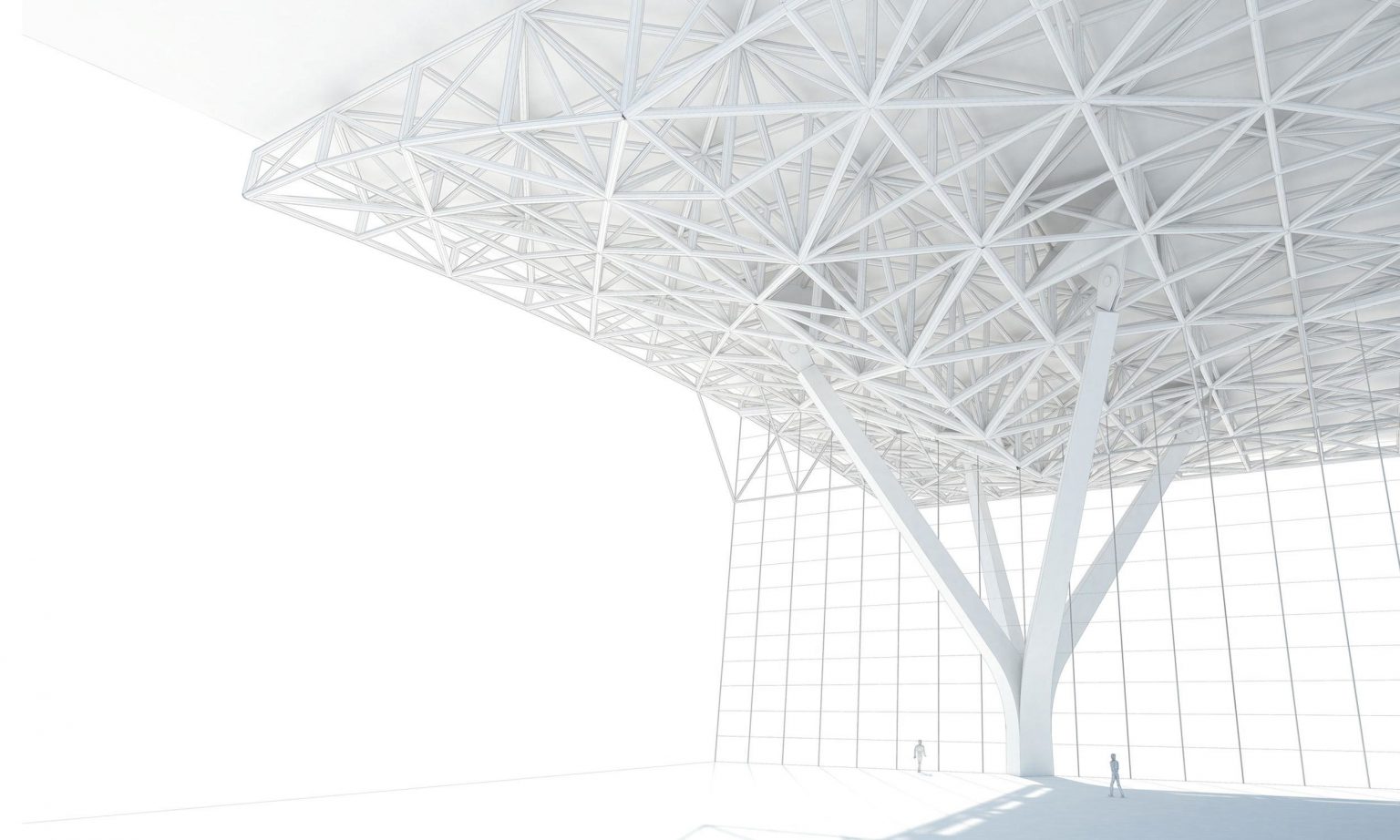 Incheon airport structural design detail